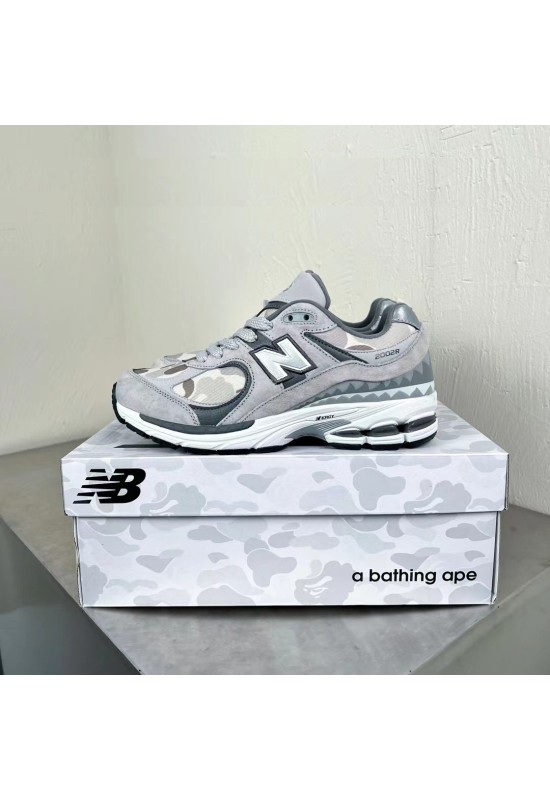 NBxBape M2002RGB Grey