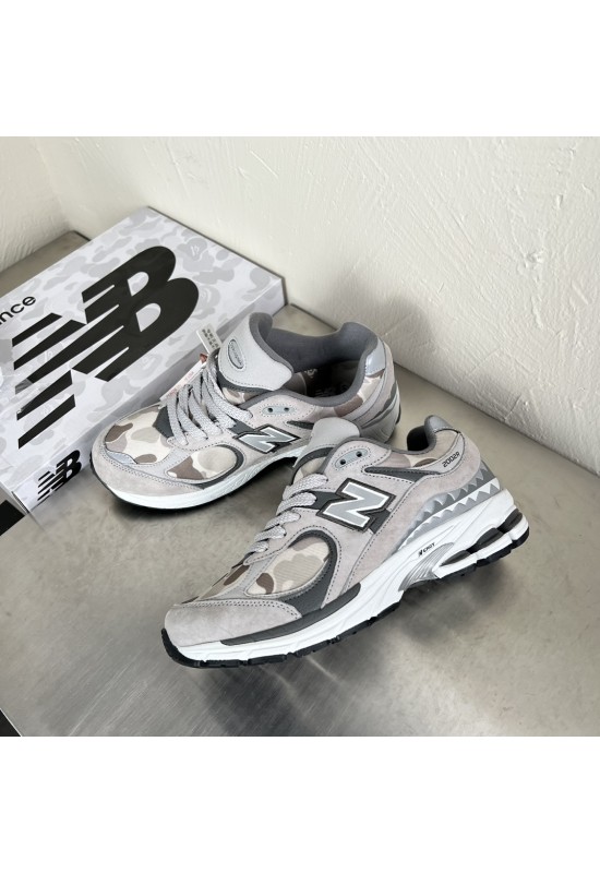 NBxBape M2002RGB Grey