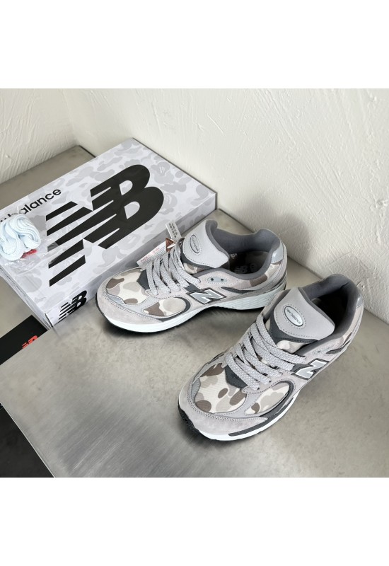 NBxBape M2002RGB Grey